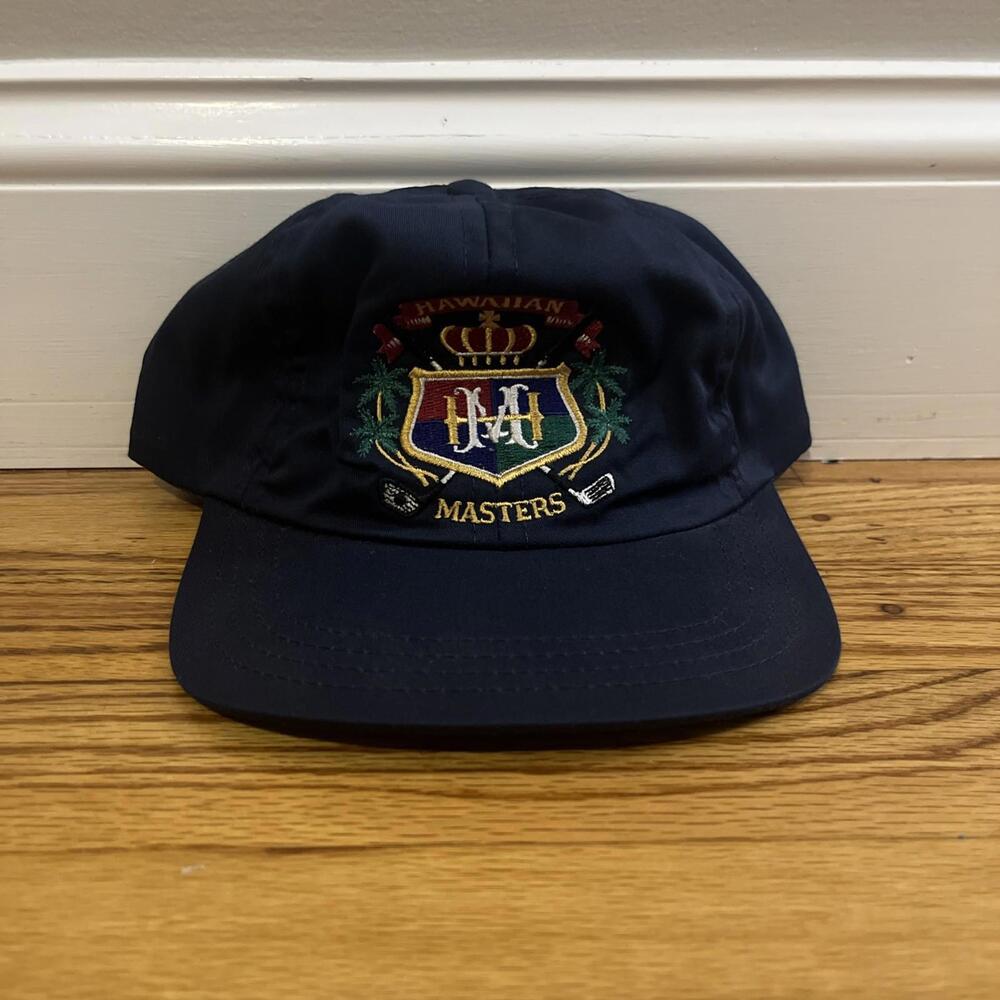 Vintage Hawaii Golf Masters Embroidered Hat Cap Crazy Shirts Snapback
